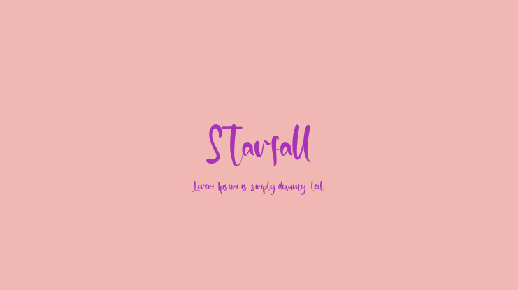 Starfall Font