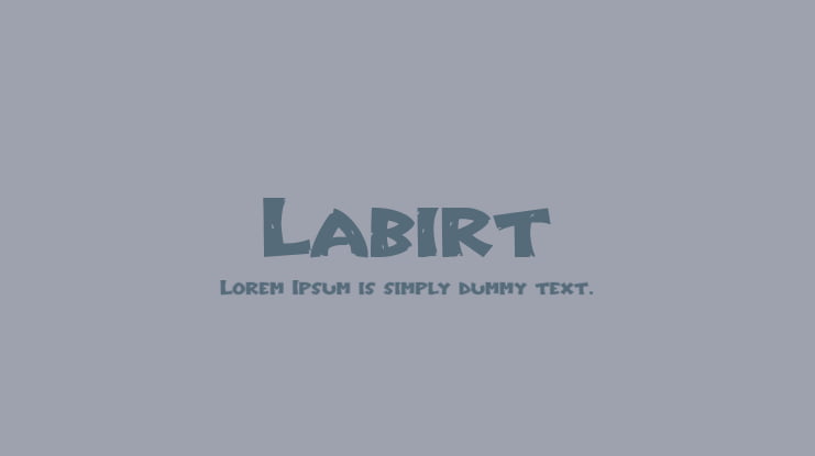 Labirt Font