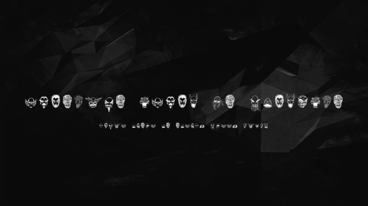 Monsters Among US Dingbats Font