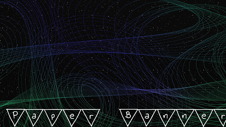 Paper Banner Font Family