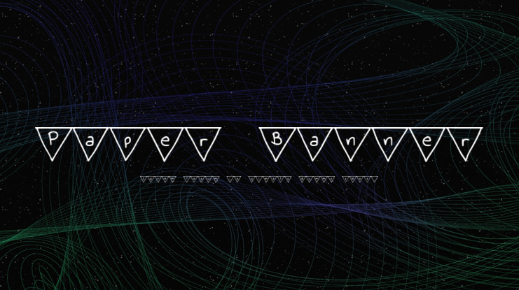 Paper Banner Font Family