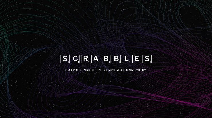 Scrabbles Font