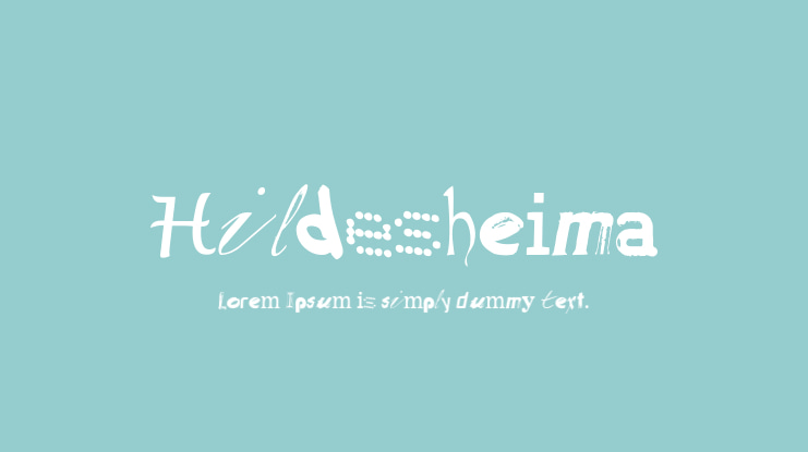 Hildesheima Font