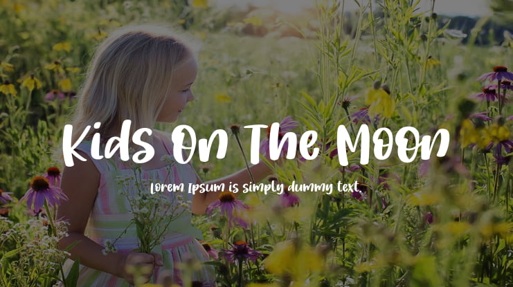 Kids On The Moon Font