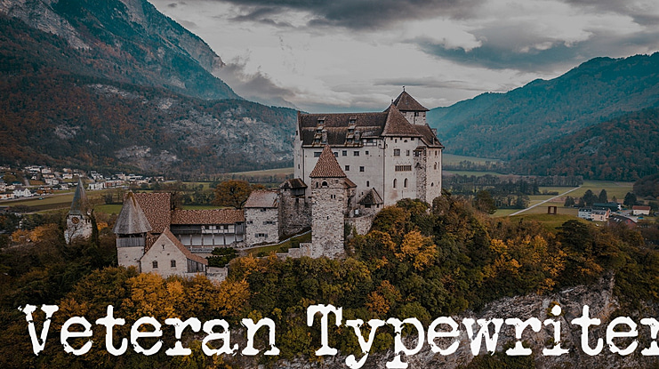Veteran Typewriter Font