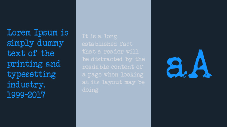 Veteran Typewriter Font