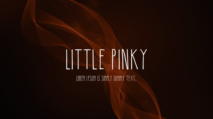 Little Pinky Font Family