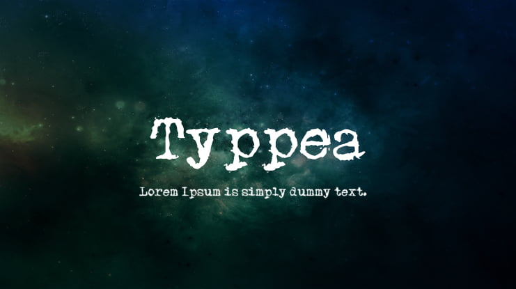 Typpea Font