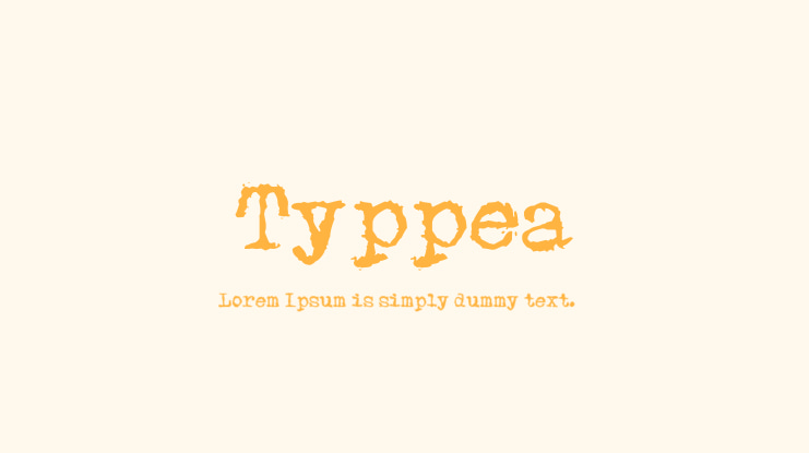 Typpea Font