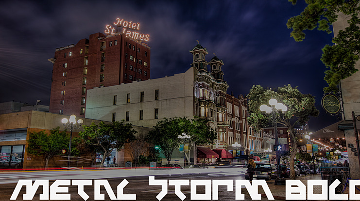 Metalstorm Font Family