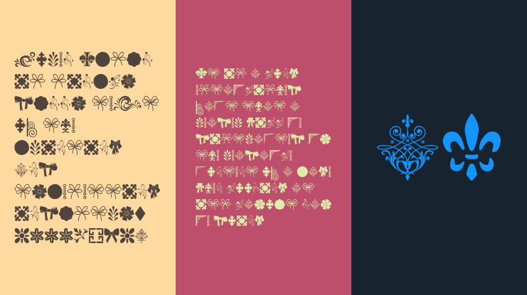 Ornaments Salad Font