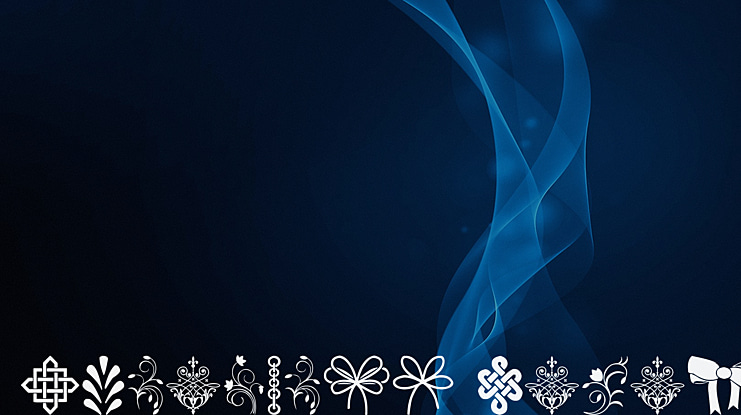 Ornaments Salad Font