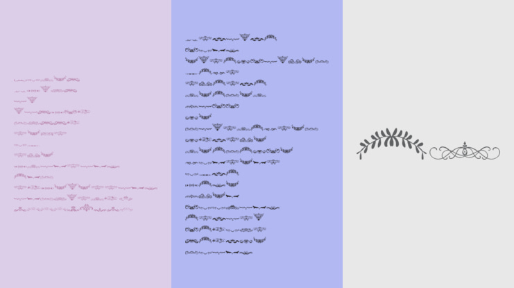 Vintage Decorative Signs 5 Font