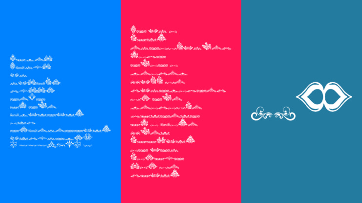 Vintage Decorative signs Font