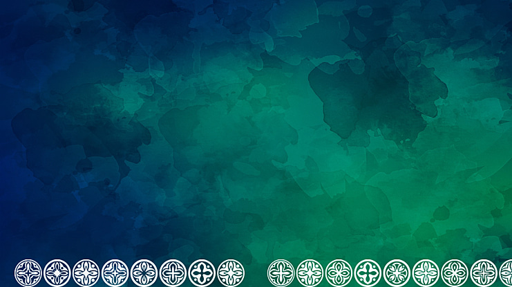 Circular Ornaments Font Family