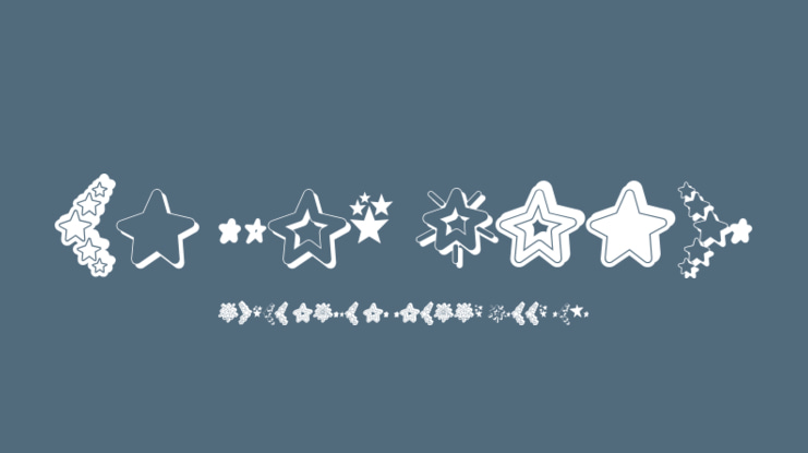 MF Star Dings 2 Font