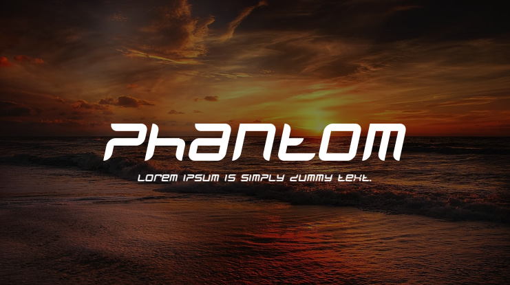 Phantom Font