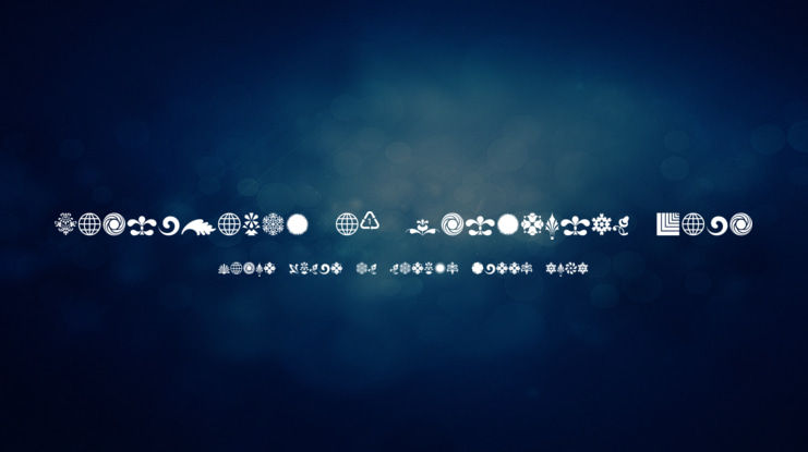 Cornucopia of Ornaments Four Font