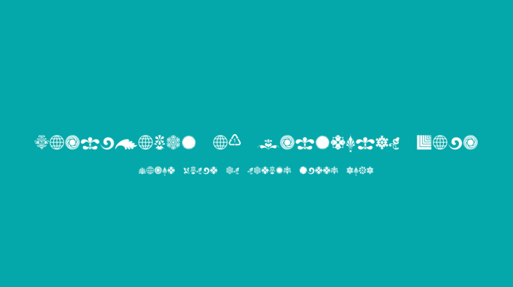 Cornucopia of Ornaments Four Font