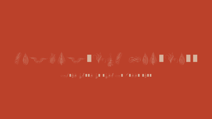 Penmanship Feathers Font