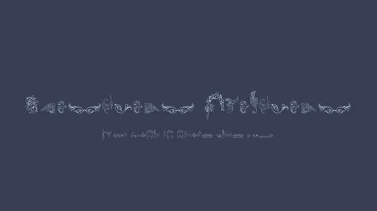 Ornamenta Monumenta Font