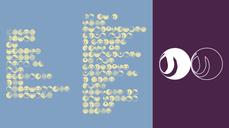 52 Sphereoids Font