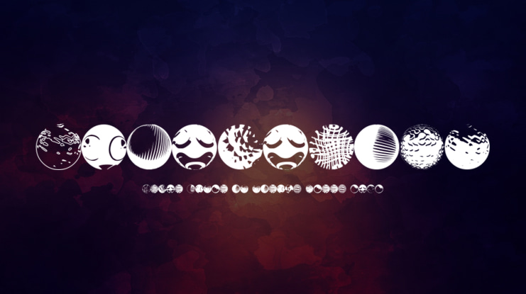 52 Sphereoids Font