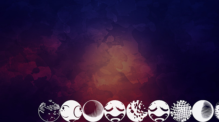 52 Sphereoids Font