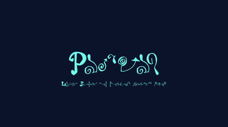 Polywog Font