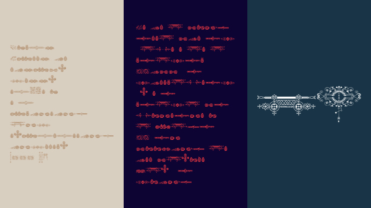 Naive Ornaments Free Font