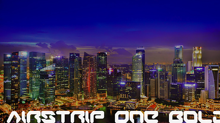 Airstrip One Font Family