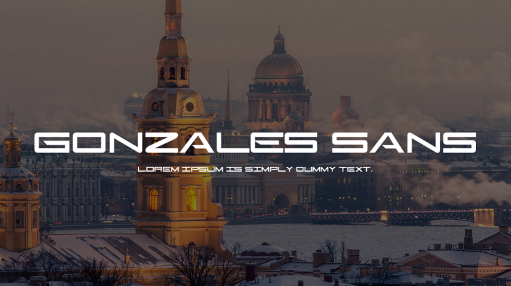 Gonzales Sans Font