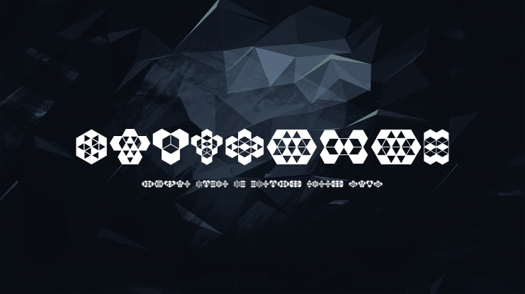 Hexagonos Font