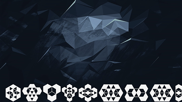 Hexagonos Font