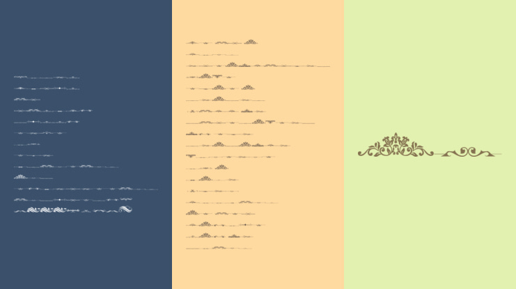 Vintage Decorative signs 2 Font