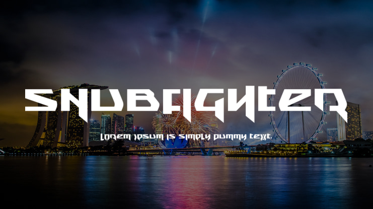 Snubfighter Font Family