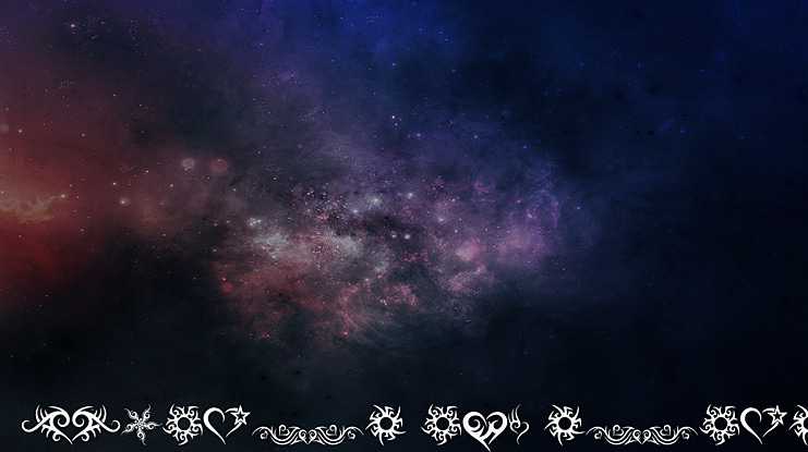 Hearts and Stars Font