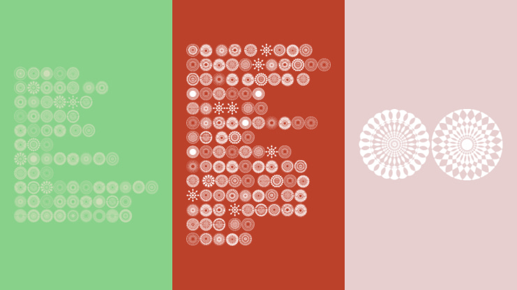 Mandalas pro 2018 Font