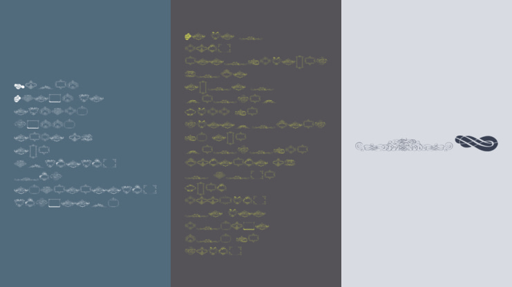 Cornucopia Caligrafica Font