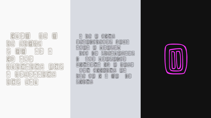 FE Natural Signs Font