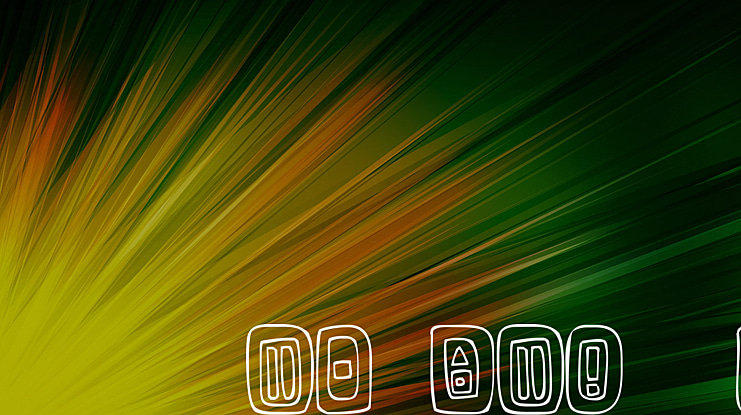 FE Natural Signs Font