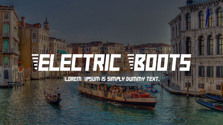 Electric Boots Font