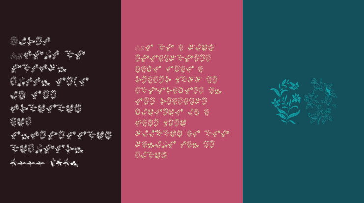 Azalleia Ornaments Free Font