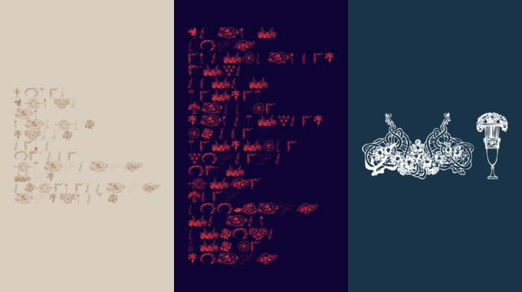 wmflowers3 Font Family