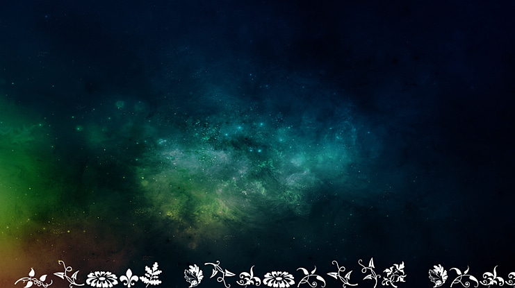 Rough Fleurons Free Font