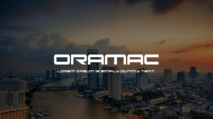 Oramac Font Family