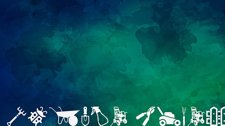 Garden Icons Font