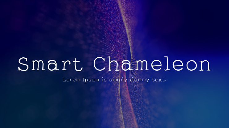 Smart Chameleon Font