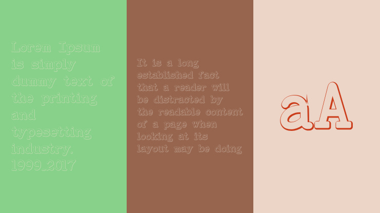 BaltimoreTypewriterBold Beveled Font