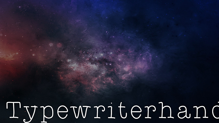 Typewriterhand Font